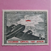 Légion Des Volontaires Français - Courrier Officiel Par Avion Neuf Sans Gomme - Other & Unclassified