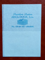 Serviette En Papier Pâtisserie, Boulangerie Arca Doce. Portugal - Company Logo Napkins