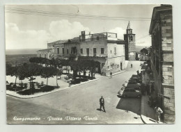 CAMPOMARINO -PIAZZA VITTORIO VENETO  - VIAGGIATA FG ( PICCOLO DIFETTO RIPARATO PARTE SUP. CENTRO ) - Campobasso