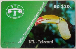 Belize $20 Prepaid - Toucan - Belize