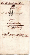 77149 - Österreich - 1850 - Vorphila-Bf PRAG -> Senftenberg - ...-1850 Prephilately