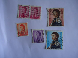 HONG  KONG  USED STAMPS 6 QUEEN  1992 - Autres & Non Classés