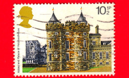 GB  - UK - GRAN BRETAGNA - Usato - 1978 - Architettura Inglese, Costruzioni Storiche - Holyroodhouse - 10½ - Used Stamps