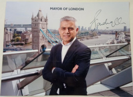 Sadiq Khan ( Mayor Of London) - Politicians  & Military