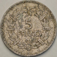 France - 5 Francs 1948 Open 9, KM# 888b.1 (#4122) - 5 Francs