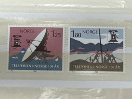 1980 Norvège MNH Telefonen I Norge - Ungebraucht