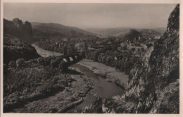 57311 - Bad Münster Am Stein-Ebernburg - Blick Vom Felseneck - Ca. 1955 - Bad Muenster A. Stein - Ebernburg