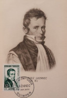 Theophile Laennec - Maxi Card, Maximum, France (Medicine, Personalities) - Cartes-maximum (CM)