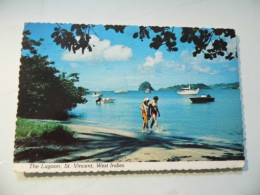 Cartolina Viaggiata "The Lagoon, St. Vincent West Indies" 1969 - Saint Vincent E Grenadine