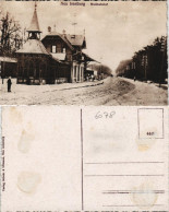 Ansichtskarte Neu-Isenburg Waldbahnhof - Straße 1937 - Neu-Isenburg