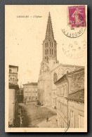 Caussade, L'Eglise, Le Clocher (scan Recto-verso) KEVREN0152 - Caussade