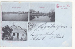 Österreichische Postkarte - Gruss - Au A D Donau - Bezirk Perg - Perg