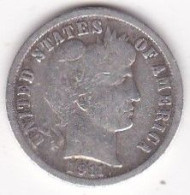 Etats-Unis. One Dime 1911 D Denver, Barber, En Argent - 1892-1916: Barber