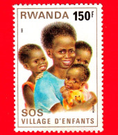 RWANDA  - Usato - 1981 - SOS - Villaggi Di Bambini - Children's Village - 150 - Used Stamps