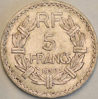 France - 5 Francs 1950 Closed 9, KM# 888b.1 (#4124) - 5 Francs