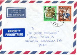 77163 - Österreich - 1997 - S7,50 Sagen MiF A LpBf LADENDORF -> Japan - Covers & Documents