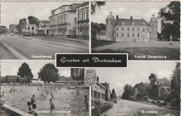 AK Groeten Uit Doetinchem, 4 Ansichten 1964 - Doetinchem