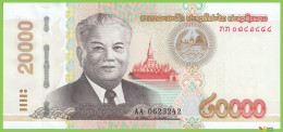 Voyo LAOS 20000 Kip 2020 P41C B522a AA UNC - Laos