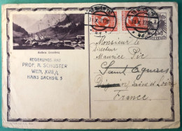 Autriche, Entier Carte Postale De VWIEN 31.10.1933 - (A1093) - Briefkaarten
