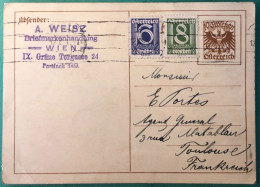 Autriche, Entier Carte Postale De VWIEN 12.3.1932 - (A1096) - Postkarten
