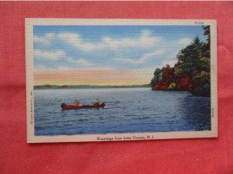 Greetings Lake Owassa.  New Jersey    Ref 6376 - Altri & Non Classificati