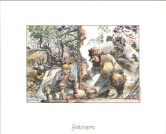 HERMANN : Exlibris Lib Fantasmagorie  - Illustrateurs G - I