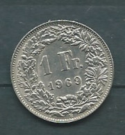 SUISSE : 1 FRANC 1969 B -  Pieb 24807 - 1 Franc