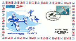 COV 32 - 8-a AIRPLANE, Romania - Cover - Used - 1991 - Covers & Documents