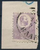 1871 Kőnyomat 25kr Sötét Ibolya, IV. Típus (110.000+) / Mi 6b Type IV. Dark Violet "RAAB" - Autres & Non Classés