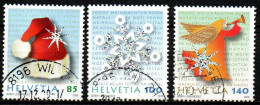 Schweiz 2009 - Mi.Nr. 2127 - 2129 - Gestempelt Used - Weihnachten Christmas Noel - Used Stamps