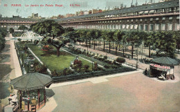 FRANCE - Paris - Vue Sur Le Jardin Du Palais Royal -colorisé - Fontaine - Carte Postale Ancienne - Parcs, Jardins