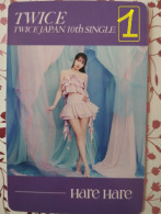 Photocard K POP Au Choix  TWICE Hare Hare Japan 10th Single Nayeon - Varia