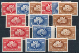 ** 1949 UPU 4 Klf Sor / 4 X Mi 1056-1058 - Sonstige & Ohne Zuordnung