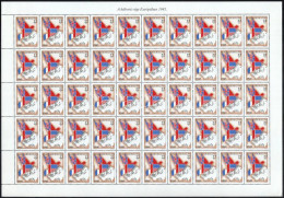 ** 1995 Europa CEPT: 50 éve ért Véget A Háború Európában Hajtatlan Teljes ív / Mi 4342 Complete Sheet - Altri & Non Classificati