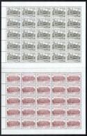 ** 1995 Budapest Nevezetességei Teljes ívsor / Mi 4362-4363 Complete Sheets - Altri & Non Classificati