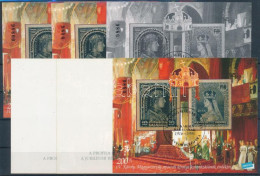 ** 1997/3 IV. Károly 6 Db-os Emlékív Garnitúra Azonos Sorszámmal (60.000) / Souvenir Sheet Collection With 6 Varieties - Autres & Non Classés