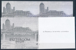 ** 2000/13 Esztergom Párkányi-híd 4 Db-os Emlékív Garnitúra Azonos Sorszámmal (20.000) / Souvenir Sheet Collection Of 4 - Other & Unclassified