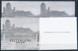 ** 2000/13 Esztergom Párkányi-híd 4 Db-os Emlékív Garnitúra Azonos Sorszámmal (20.000) / Souvenir Sheet Collection Of 4 - Sonstige & Ohne Zuordnung