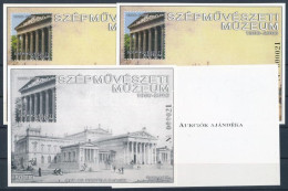 ** 2006/76 Szépművészeti Múzeum 4 Db-os Emlékív Garnitúra Azonos Sorszámmal (25.000) / Souvenir Sheet Collection Of 4 Wi - Sonstige & Ohne Zuordnung