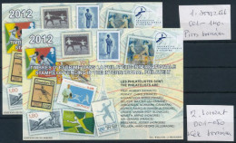 ** 2012 Francia Nyelvű Emlékívpár, Ritka! / French Souvenir Sheet - Autres & Non Classés