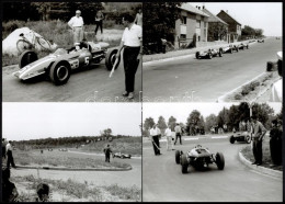 1969 Sopron Grand Prix Fotói, 21 Db Fotó, 25 Kocka Negatív, Valamint CD-rom Melléklet A Fotókkal, Fotók: 12x18 Cm, Cca 3 - Altri & Non Classificati