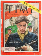 1957 A Time Magazin Januári Száma, Címlapon Az 1956-os év Emberével, A Magyar Szabadságharcossal. Kanadai Kiadás. Kissé  - Unclassified