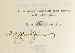 Dr. Barna János: Balogh István. Egy Agg Magyar Színész életéből. ALÁÍRT! 15/100. Számozott Példány. 1927, Makói Friss Új - Unclassified