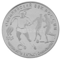 Oroszország 1993. 3R Ag "Olimpia - Labdarúgás" T:PP Felszíni Karcok Russia 1993. 3 Rubles Ag "Olympics - Soccer" C:PP Su - Non Classés