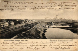 T2/T3 1904 Budapest XX. Pestszenterzsébet, Pesterzsébet, Erzsébetfalva; Alsó Rész. Havasy Ferenc Kiadása (EK) - Non Classés