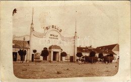 * T2/T3 1914 Losonc, Lucenec; Apolló Színház, Mozi, Kohn Samu üzlete / Cinema, Shop. Photo (EK) - Non Classificati