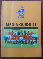 KNVB MEDIA GUIDE 98,  , ,MATCH SCHEDULE 1998 - Books