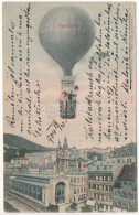 T2 1904 Karlovy Vary, Karlsbad; Balloon Montage. Lederer & Popper - Unclassified