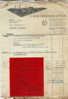 Allemagne – ENNEPETAL – MILSPE – Ets F. HERTERBERG & FILS – Machines Agricoles  Facture Illustrée (1958) - 1950 - ...