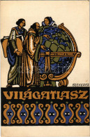 * T2/T3 Világatlasz Reklám. Hátoldalon Megrendelőlap / Hungarian Publishing House Advertisement S: Szekeres (EK) - Non Classés